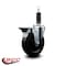 Service Caster 5'' Soft Rubber Swivel 1'' Expanding Stem Caster with Brake SCC-EX20S514-SRS-PLB-1 - alternate 2